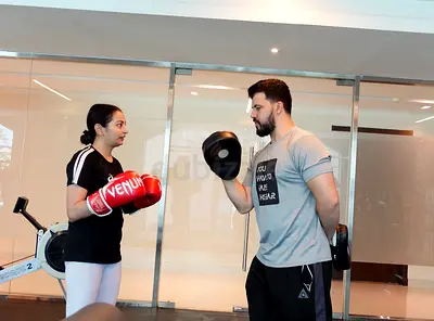 kick boxing personal trainer at your place