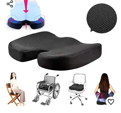 Memory Foam Office Chair Cushion for Back