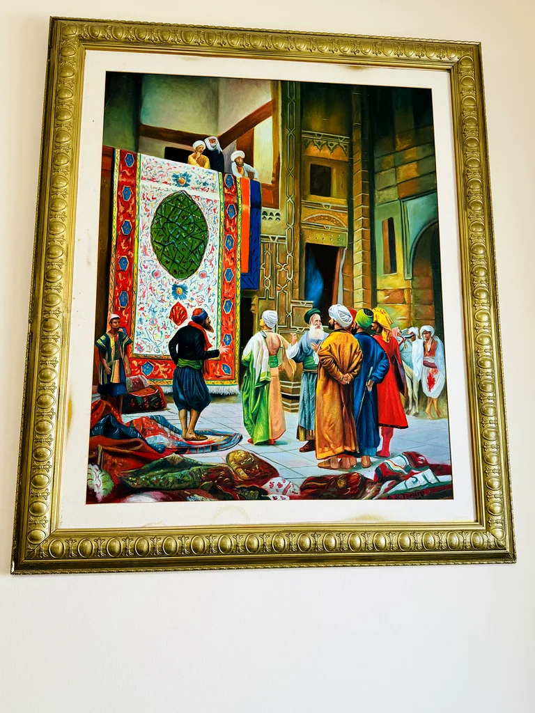 Hand painted luxury antique 2 paintings 105CM x 125CM63223851059713111