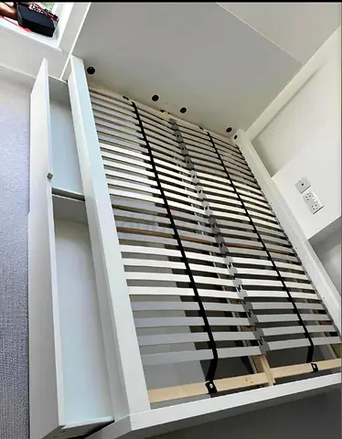 Ikea malm bed with mattress
