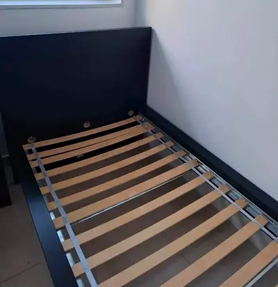 Ikea malm single bed with mattress