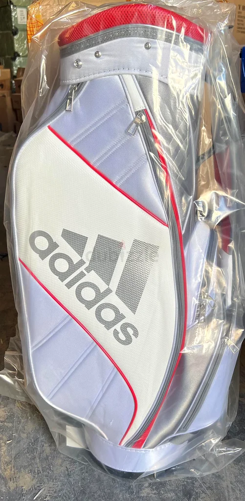 Adidas Golf Cart Caddie Bag White/Grey 47 Inch 2.9kg63246244538626111