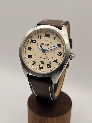 SEIKO Sports Automatic Stainless Steel Leather SRPC87K1