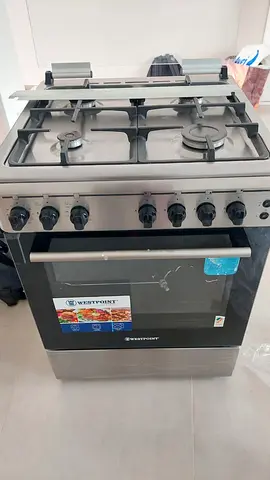West point 4 Burner Gas Cooker Silver 60 c.m