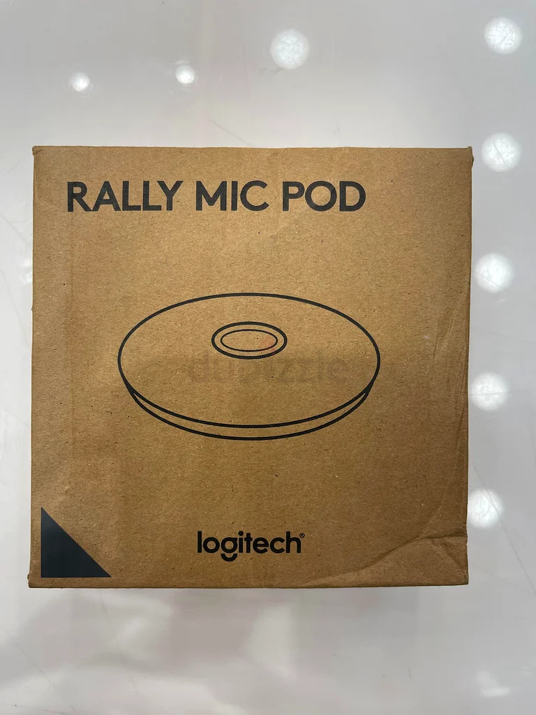 NEW LOGITECH RALLY MIC POD (989-000430) GRAPHITE63265093754369111