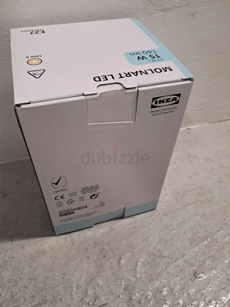 Brand New IKEA Molnart E 27 LED Filament Globe Bulbs63189119272451111
