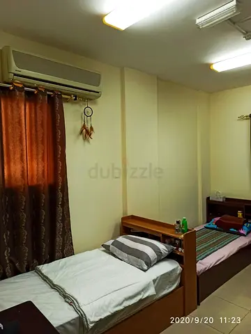 Executive bed space for boys / men near greehouse clocktower deira