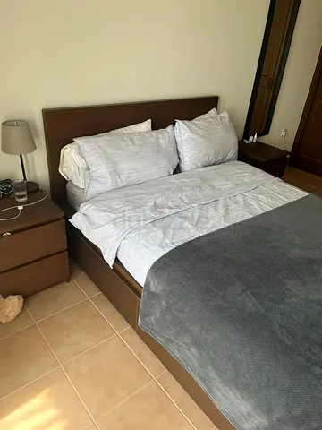 Ikea malm bed with mattress