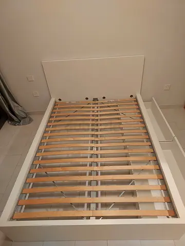 Ikea malm bed with mattress
