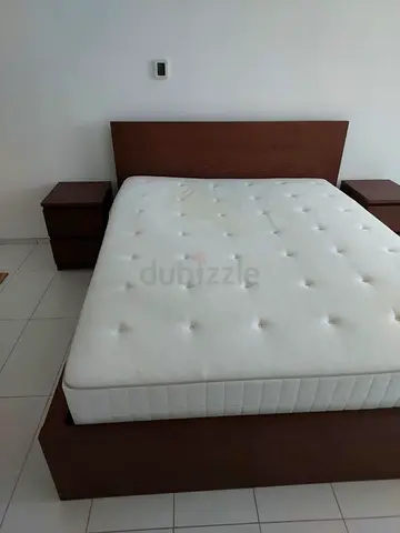 Ikea malm bed with mattress