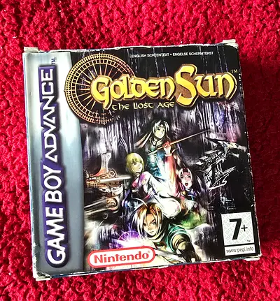 Golden sun nintendo GBA