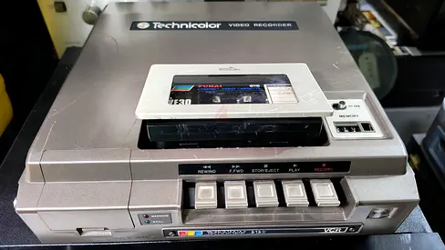 Vintage CVC Technicolor Video Recorder 212E VCR