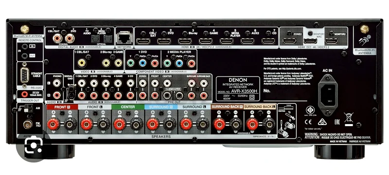 Denon AVR X3500H Receiver63165245189761111