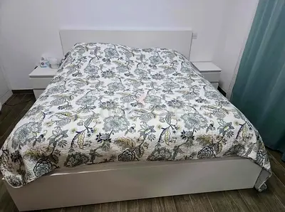 Ikea malm bed with mattress