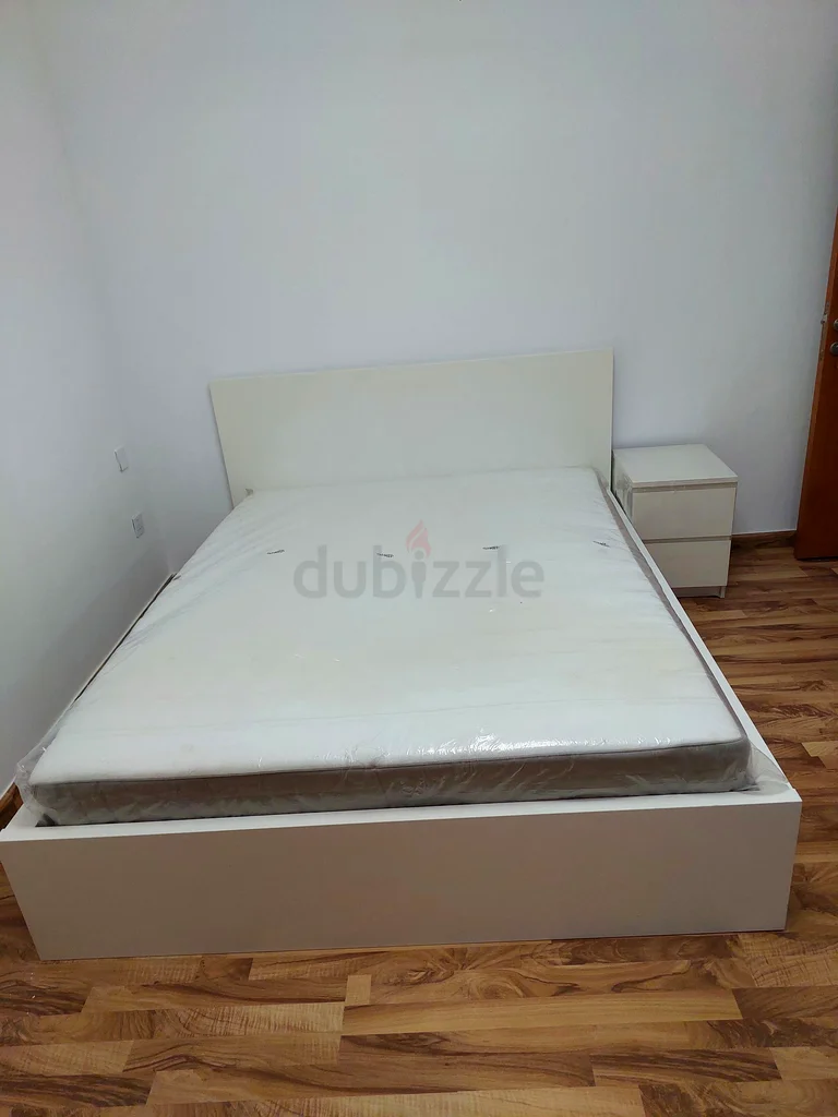 Ikea malm bed with mattress62863825484034112