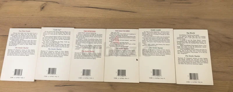 “Rare Vintage Bundle – 6 Books from The Adventure Series by Thornton W. Burgess – Only 50 AED!62932697897730111