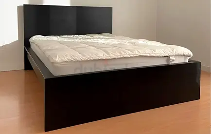 Ikea malm bed with mattress