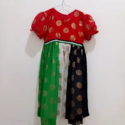 UAE flag dress size 5 to 6 years