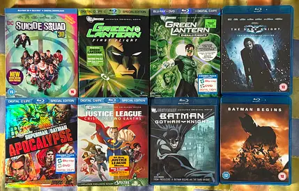 Dc movies and animation Blu-ray