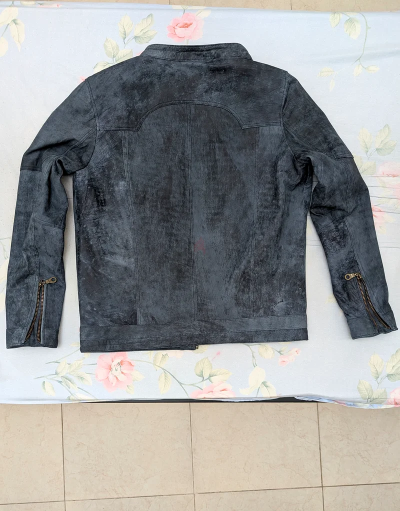 Leather Blue Jacket63237114807809111