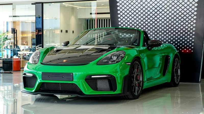 بورش 718 سبايدر وايساخ جي تي 4 آر إس، 2024، إصدار محدود 1 من أصل 500، كيلومترات صفر، ضمان تاجر ساري لمدة سنتين63231637052803112