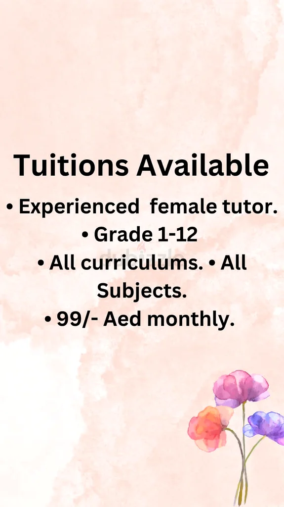 Female Teacher Available63185766735233110