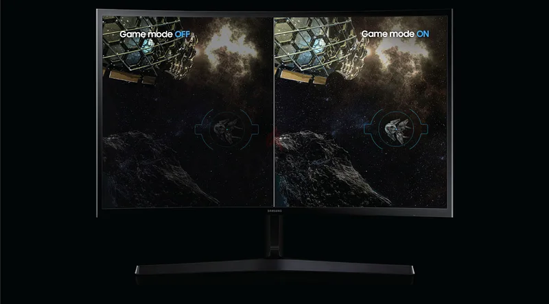 Samsung 27 Inch Essential Monitor 36C Curved Screen with 75Hz Refresh Rate Gaming Mode - VA Panel63256600129922112