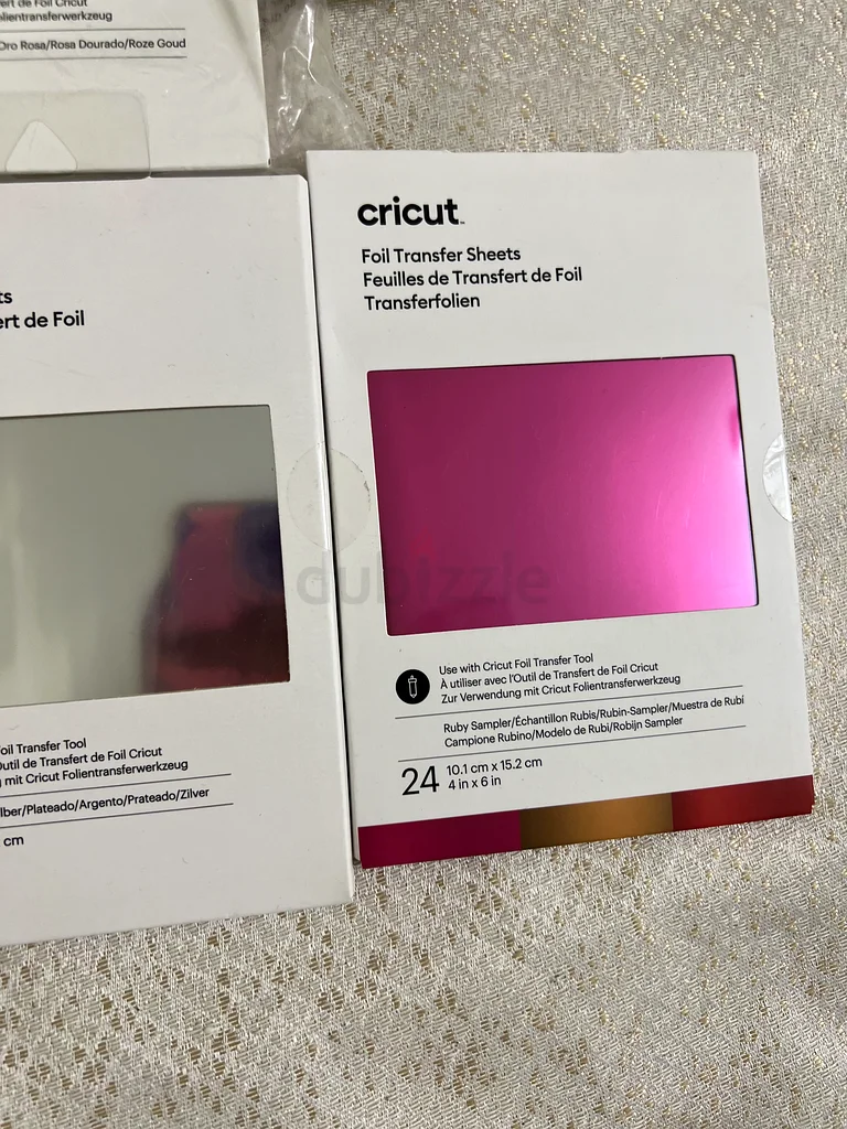 مجموعة مكونة من ورقتين ذكيتين من الفينيل والرقائق المعدنية لجهاز Cricut Joy63258139187841112