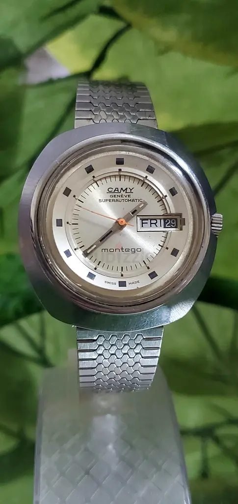 1970s CAMY Super Automatic Montego ETA 2789 Switzerland made Men 