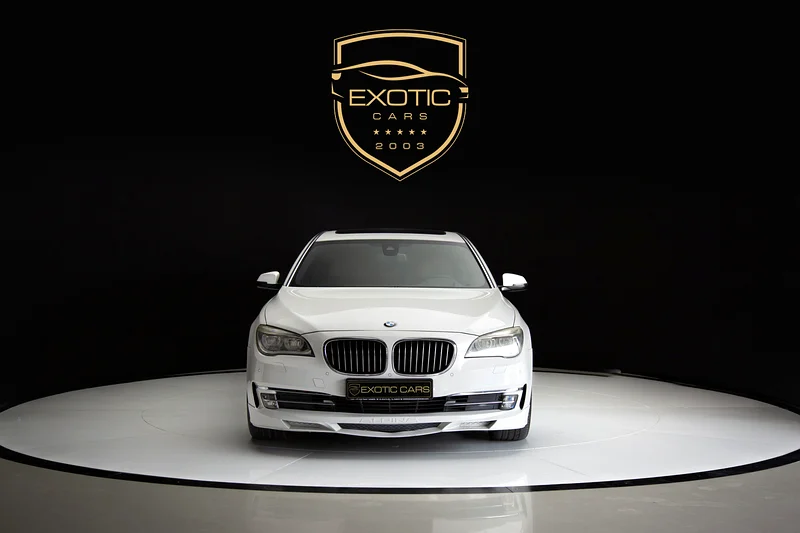 ALPINA | 730 LI | PEARL WHITE/MAROON | REAR ENTERTAINMENT | SUNROOF63160610392321113