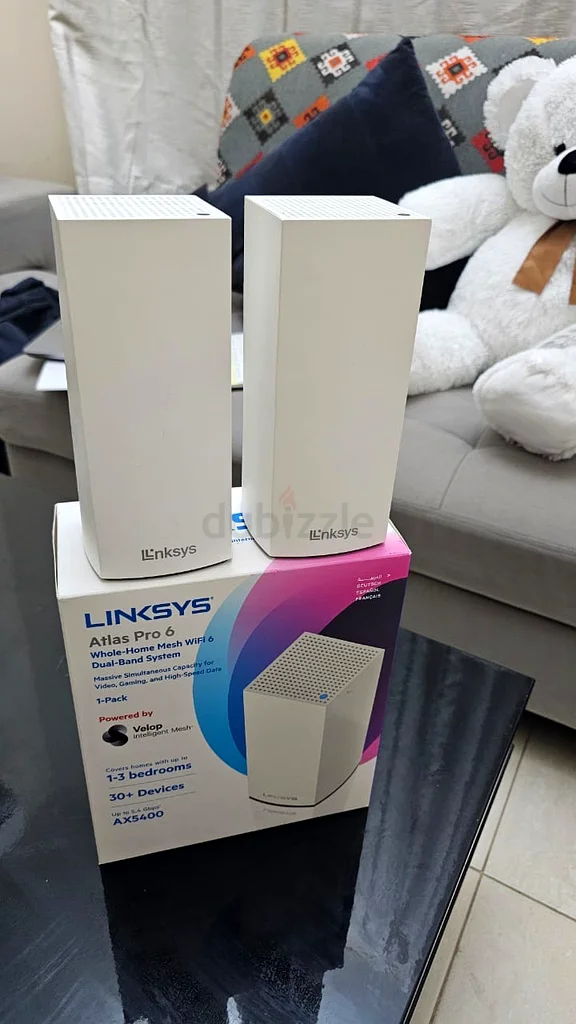 حالة ممتازة، أجهزة راوتر Linksys شبه جديدة (بقي عدد قليل)63256601334018111
