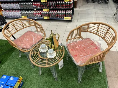 New Sale Offer: 2-Chair Balcony Coffee Set with Table