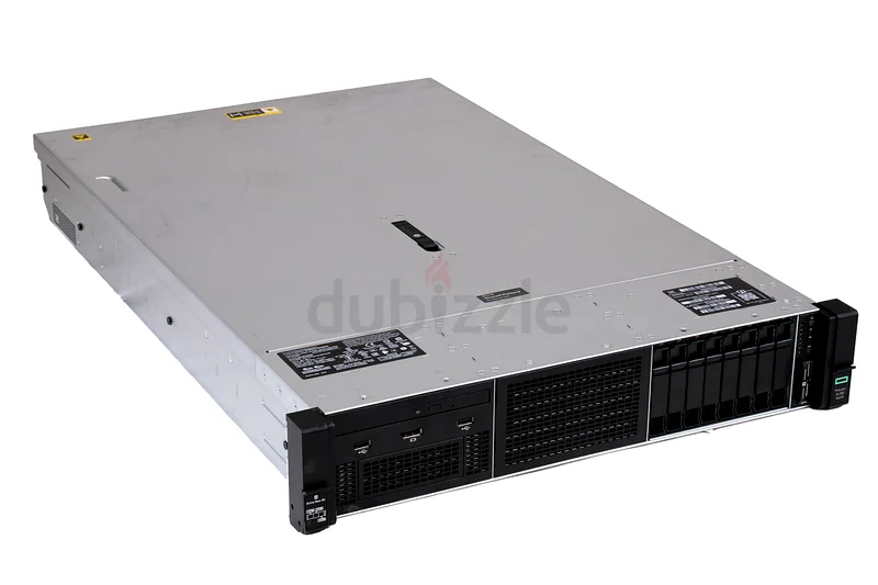 خادم HP DL380 G10 بسعة 16 SFF و80 نواة ومعالجان Intel Xeon Gold 6138 وذاكرة RAM بسعة 512 جيجابايت DDR4 وقرص صلب SSD بسعة 5 تيرابايت63266083666561111