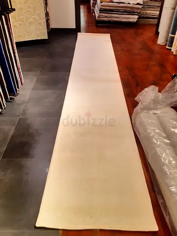 Turkish machine made runner white color