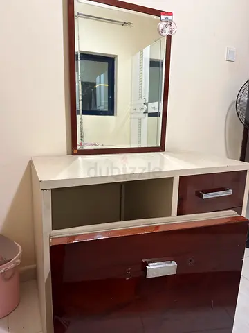 Vanity and drawers