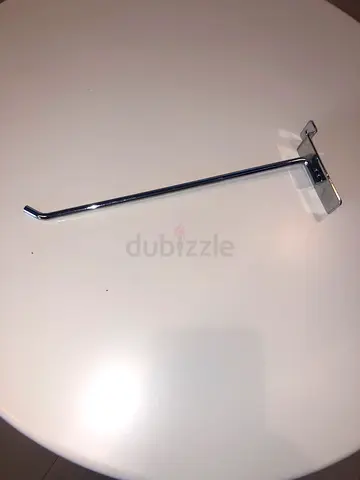 Chrome Peg Hooks, L: 10 (25 cm)