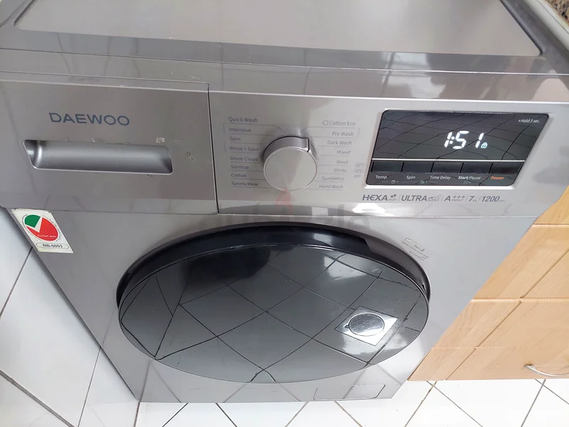 Deawoo Washing Machine 7 kg DWD - FT1215 7KG63166183913347111