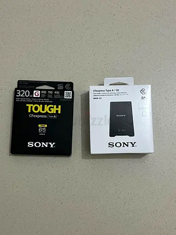 320gb CFexpress and reader