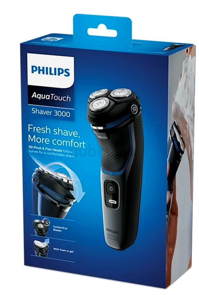 PHILIPS AQUATOUCH SHAVER 3000 NEW63242682319361111