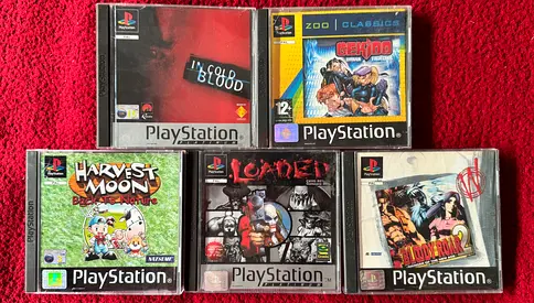Ps1 games 200 dhs
