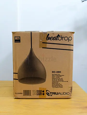 Tru Audio beatdrop BD-8BK Pendant Speaker Available