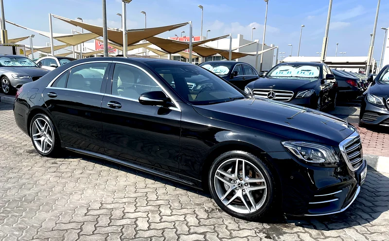 Mercedes S450 2020 GCC  AMG full option  very good condition  warranty from MP WARRANTY - 1 YEAR63162462422018118