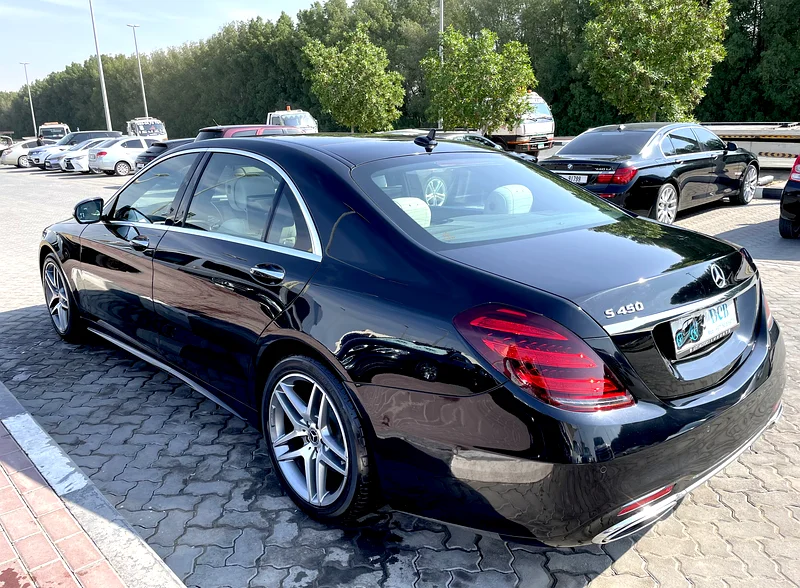 Mercedes S450 2020 GCC  AMG full option  very good condition  warranty from MP WARRANTY - 1 YEAR63162462422018114