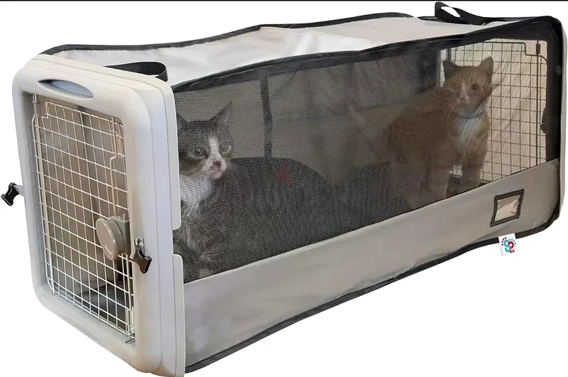 Sport Pet Car Seat Pet Crate with Divider63264077305217111