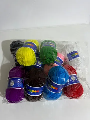 Wool yarn 10pcs (Colour Threads)