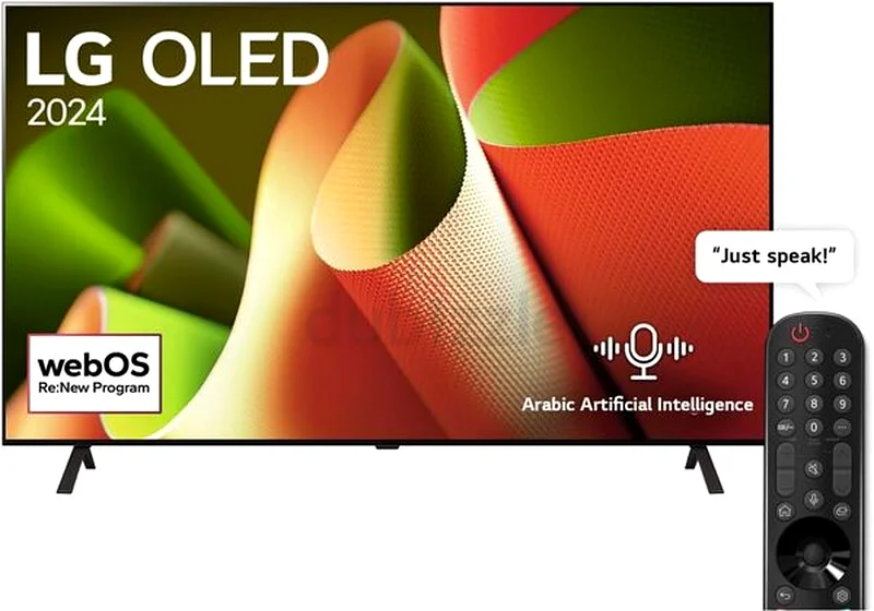 تلفزيون إل جي أوليد ذكي مقاس 77 بوصة بدقة 4K مع تقنية الذكاء الاصطناعي ThinQ - جهاز التحكم عن بعد السحري - ضمان المصنع لعام واحد63265094772738112