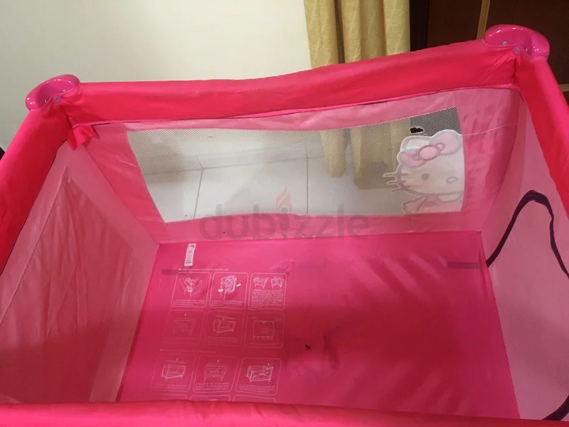 Baby Travel Cot Baby Girl63206878530818112