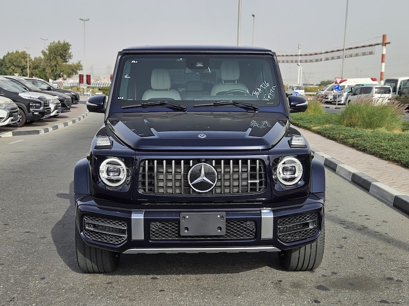 G 63 Amg - 2022 - 11000 Km Only - Dark Blue With White Interior 