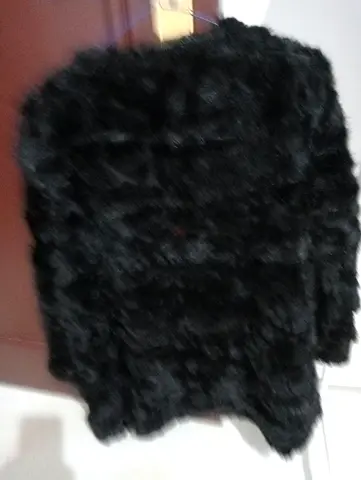 Zara fur jacket small size 50 dhs