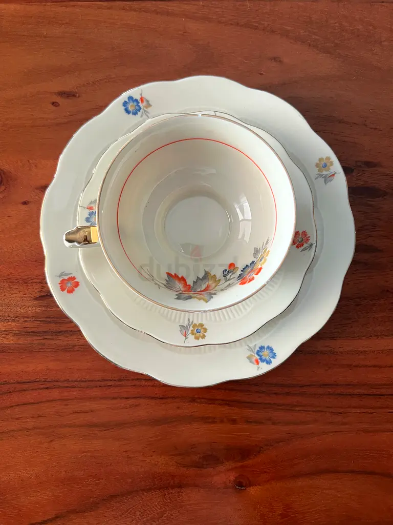 Single vintage German tea set